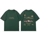 Summer Tshirt Wholesale Unisex Oversized T-shirts Couple Streetwear Summer Stylish Hip Hop Men Cotton Tshirt
