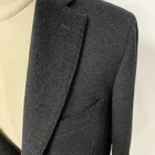 Slim Men Coat China Wholesale Manufacturing Slim Fitting Contrast Stitching Men Suit Coat