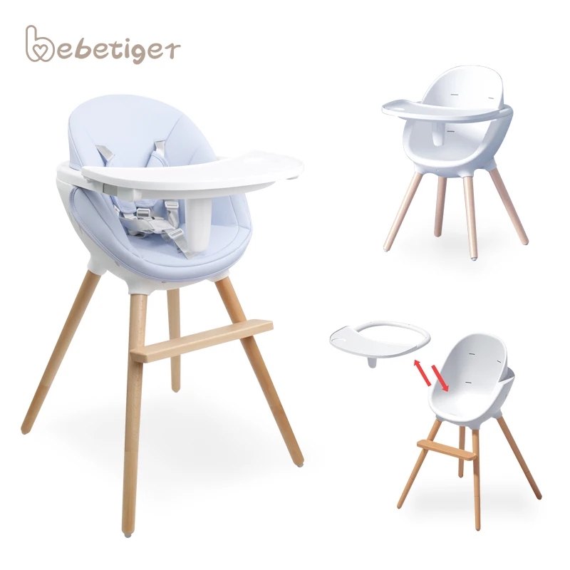 european wooden high chair