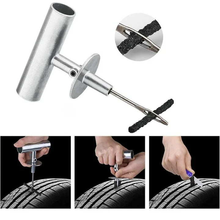 Hot Sale 68pcs Set Car and Motorcycle Tire Repair Tools Vacuum Portable Car Tire Repair Tools