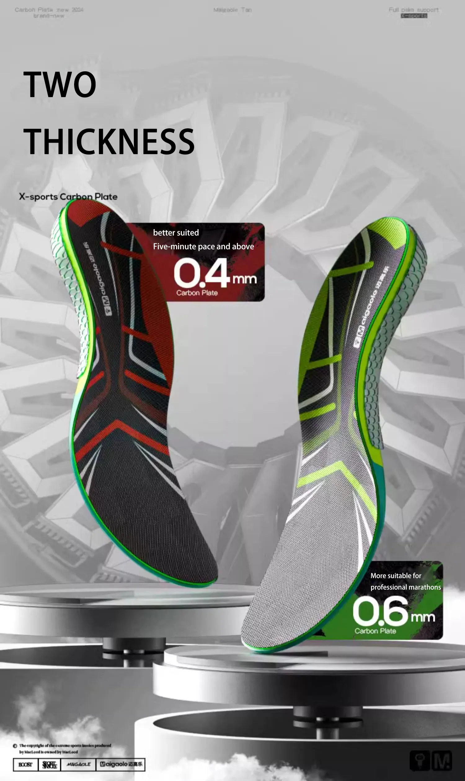 H5221ba58b1e942929be844f252c14762E Carbon Fibre Running Insole Real Carbon Fiber Plate Marathon Shoe Inserts Increasing Speed Bouncy Racing Running Special Insole