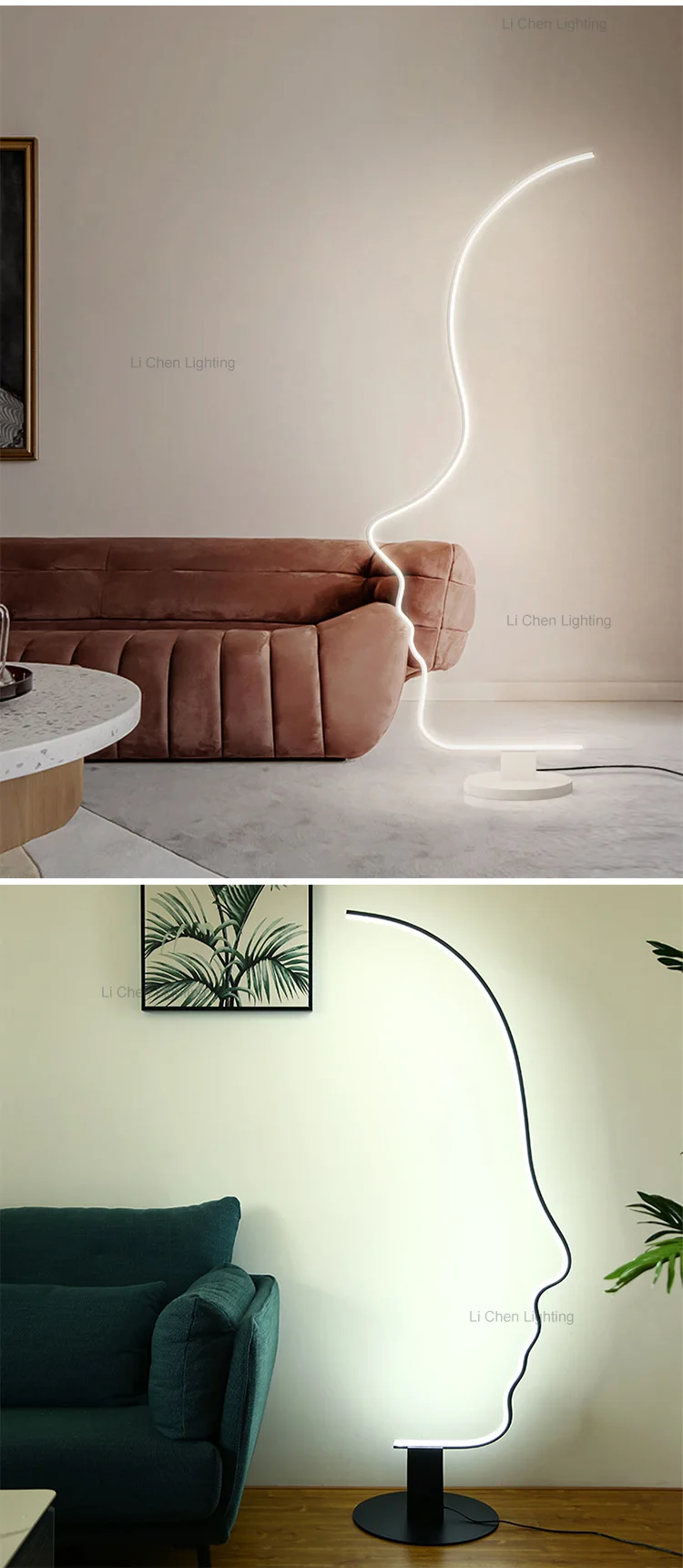 f0040 1 new product indoor decoration home bedroom living room corner metal led rgb floor lamp-4