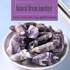 Bulk Wholesale Natural Dream Amethyst Crystal Specimen Raw Rough Quartz Amethyst Tumbled Stones