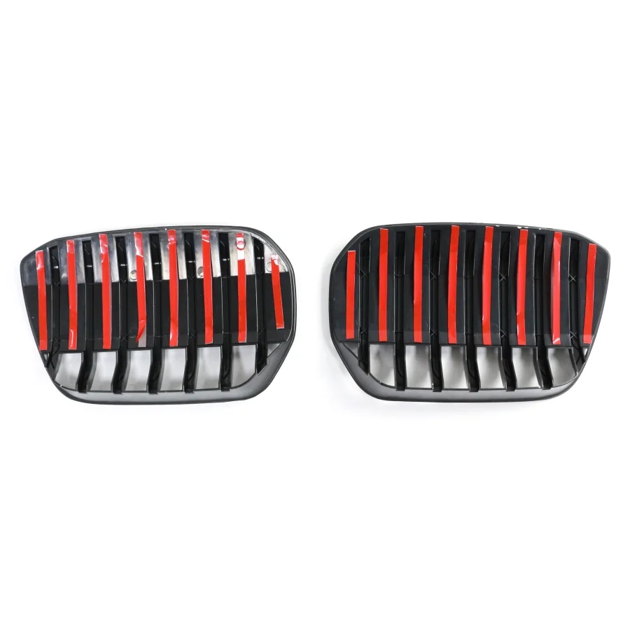 product tiypeor car silver plated bumper kidney grille mesh insert suitable for bmw ix3 g08 2020 2023945-8