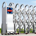 Collapsible Gate Collapsible Sliding Aluminium Automatic Outdoor Gate