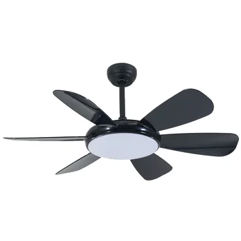 Latest Design 48inch DC Electrical Remote Control Black White ABS Blades Modern Ceiling Fan