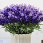 Lavender 10 Heads Lavender Wedding Decoration Backdrop Small Decor Flowers For Shop