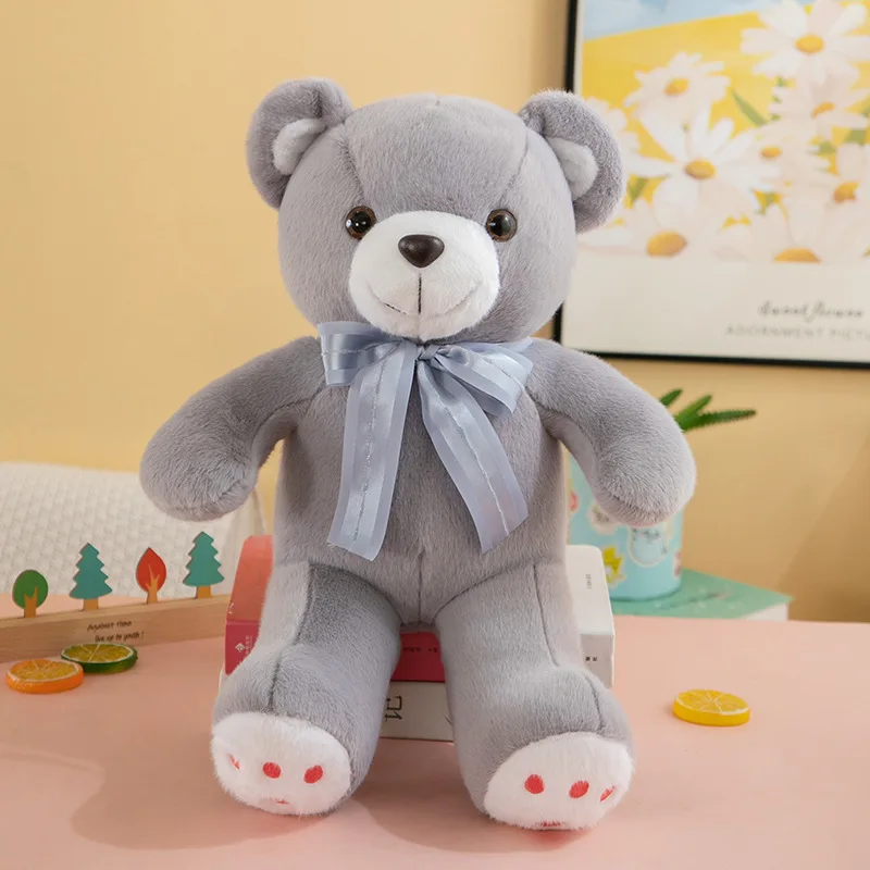 Hot sale  35cm bear plush toys for gift machine doll stuffed animal toy bear doll decoration for kids gifts