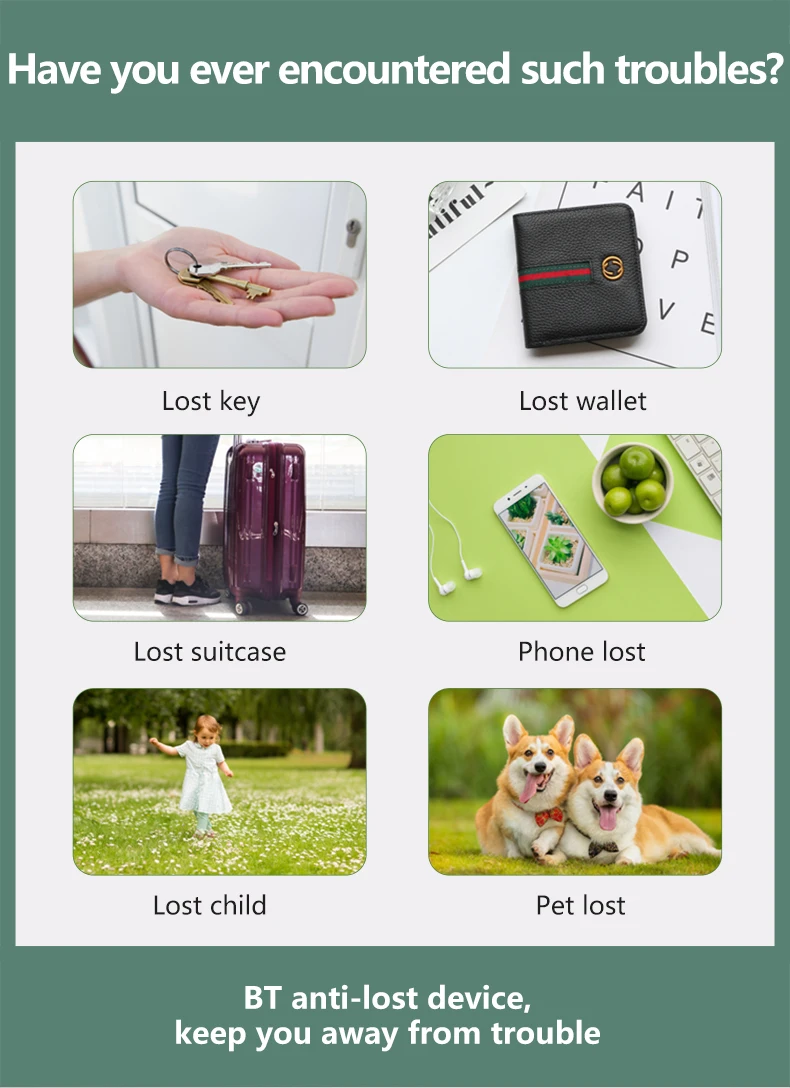smart bluetooth locator tracker anti-lost device