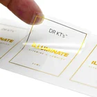 Pvc Custom Sticker Custom Waterproof Vinyl PVC Die Cut Custom Transparent Print Logo Sticker Label