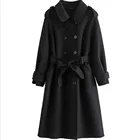 Coat New Design Wholesale Price Winter 2021 New Small Classic Loose Double Cashmere Coat