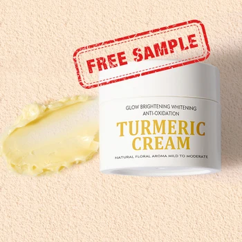 Private Label Best Turmeric Face Cream Moisturizing Whitening Skin Care Lightening Natural Arganic Turmeric Cream For Acne