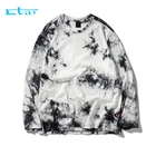 Tie Dye T Shirt Good Quality Men Tshirts OEM Tie Dye Long Sleeve Men's Tshirt Wholesale Hot Sale Stylish Tie Dye T Shirt