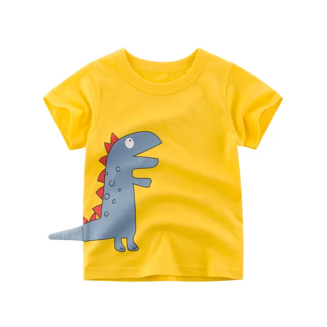 Wholesale New Design Children Short Sleeve Custom Logo Printing 100% Cotton Plain Blank Kids Baby T-shirts