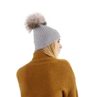 Winter Crochet Beanie Winter Hat With Mask Crochet Women Beanie Hat Wholesale