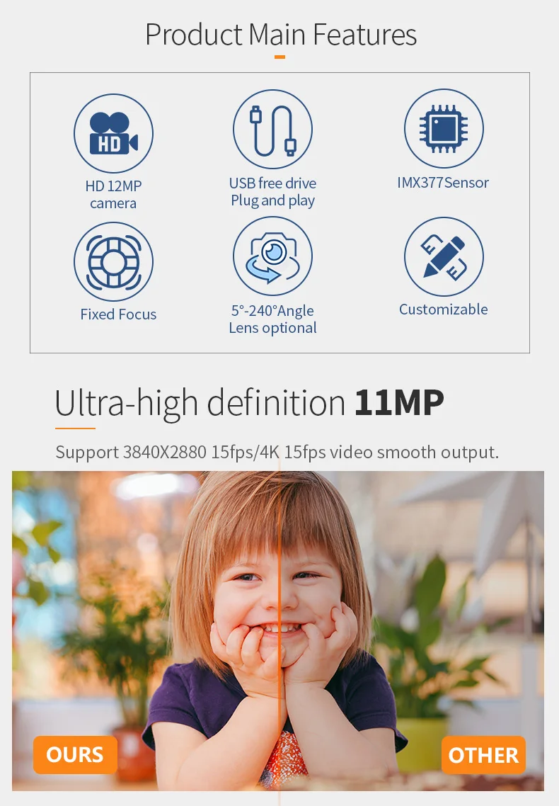 DGZX IMX377 Large Sensitive Lens USB HD 11 Megapixel Camera Module Industrial Inspection Documents OCR Recognition插图3 DGZX IMX377 Large Sensitive Lens USB HD 11 Megapixel Camera Module Industrial Inspection Documents OCR Recognition插图3