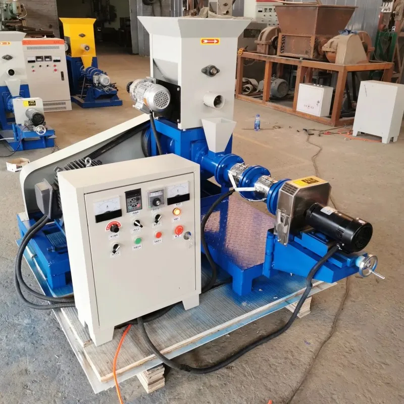 floating fish feed extruder machine