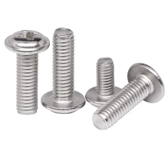 ISO Standard A2-70 M2.5 Coarse Thread 12mm Length Stainless Steel Tapping Screw Pan Washer Head Phillips Zinc Coating Inch supplier