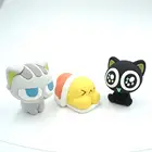 Manufacturer Quality Assurance Mini Cartoon Cat Customized Anime Toy Art Figures