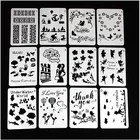 Template Stencil Template Eco Friendly Custom Design DIY Painting Laser Cut Mylar Stencil Template