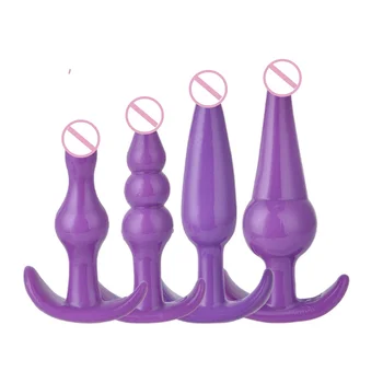 High quality style silicone anal plug small and medium-sized for playing with women's sexual toys anal dildos for men