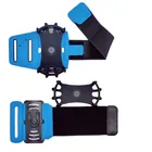 Mobile Phone Outdoor Armband Sports Rotatable Mobile Phone Holder Running Wristband Hand Silicone Phone Holder