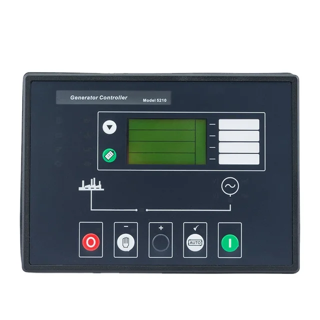 5210 Diesel Generator Set Controller LCD Automatic start genset Ats control box terminal panel alternator part