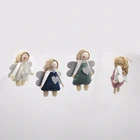 Wing Wholesale Christmas Decorations Dolls Ornaments Gifts Cute Angel Doll With Glitter Wing