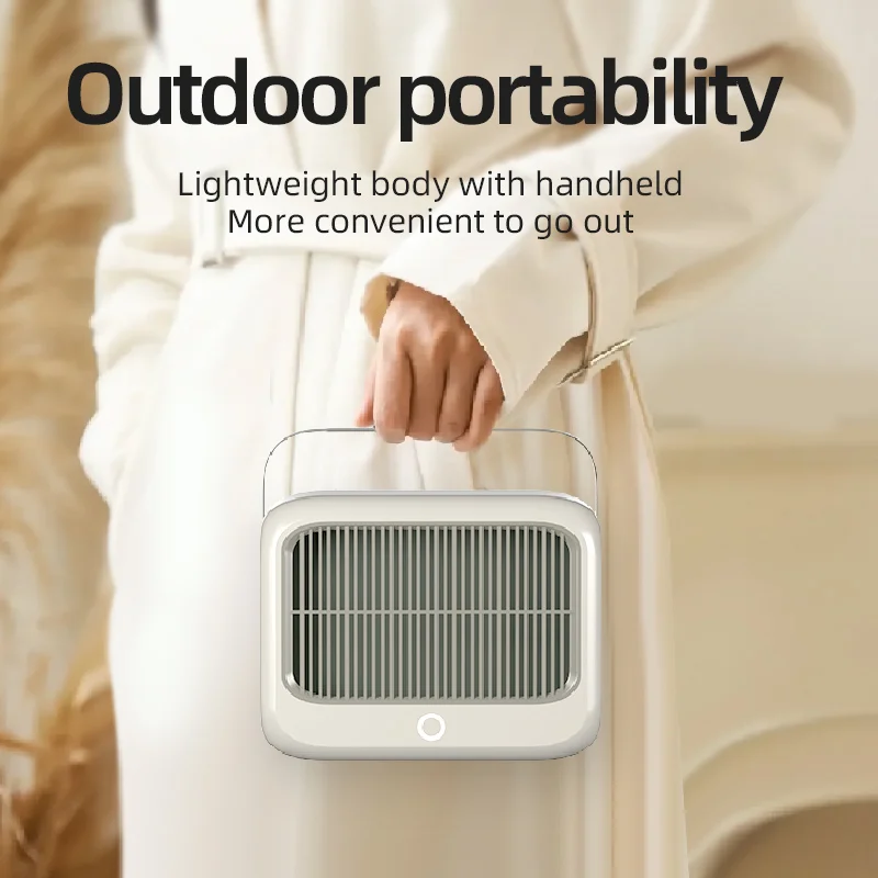 Christmas Girl Gift Portable space heater 600W 1200W Energy efficient portable silent heater Wall mounted electric heater