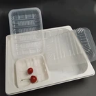 Plastic Tray Plastic Disposable PLA Plastic Fruit Tray