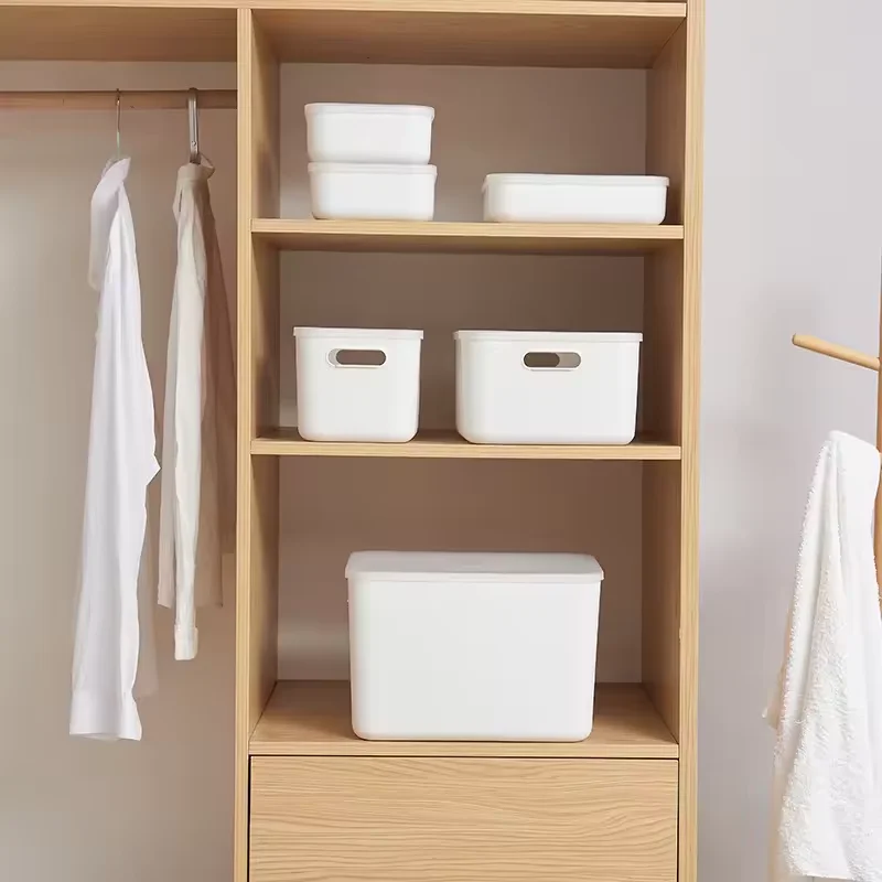 Hot Sale Multi Function White Container Plastic Wardrobe Clothing Organizer Box Household Items Multifunction Plastic Drawers