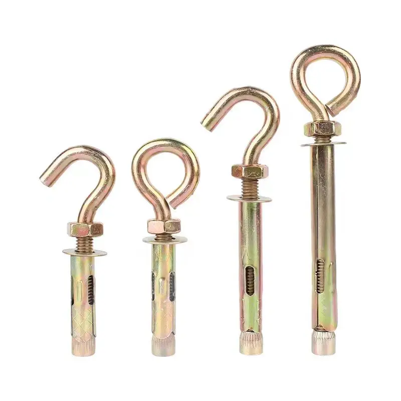Hot Sale DIN Standard Steel Sleeve Anchor with Positive Eye Expansion Bolt High Quality Zinc Surface Treatment Box Packing factory