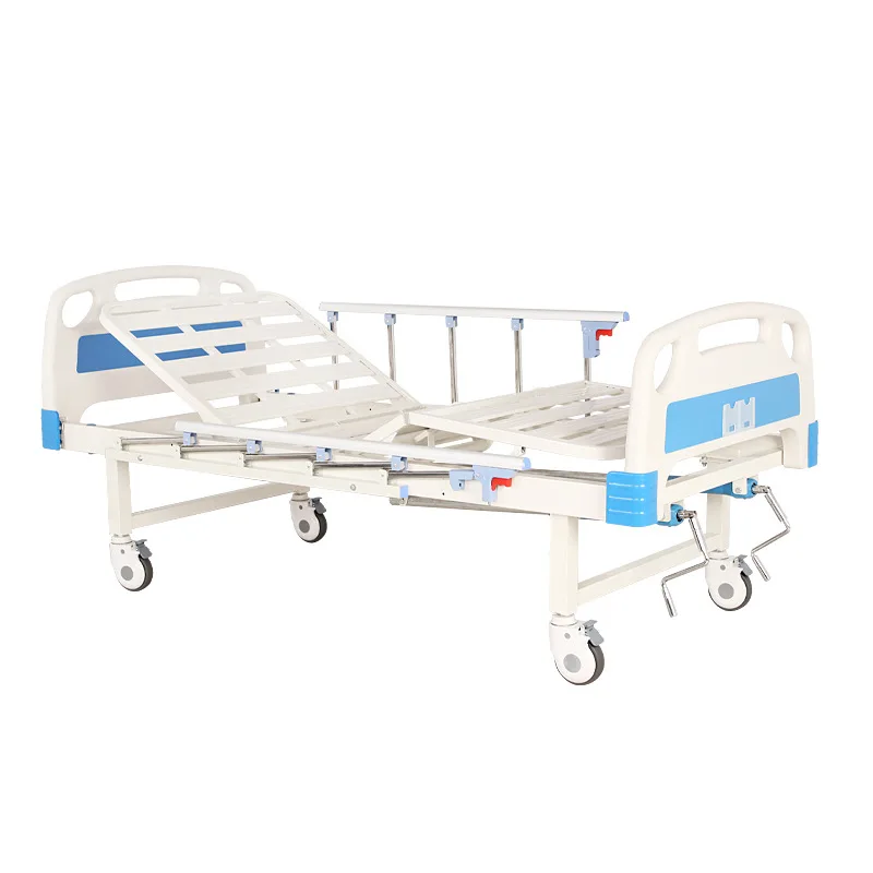 Cheap Price Manual Hospital Bed Adjustable Medical Bed Hospital