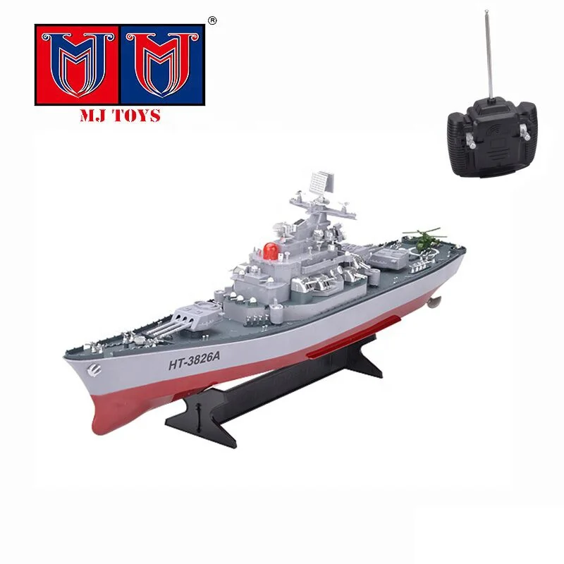 battleship remote control boat