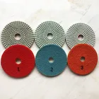 Or Wholesale 4 Inch 3 Step Dry Polishing Pads Wet Or Dry Polishing Pad