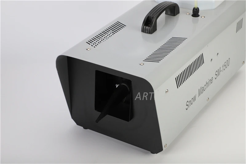 1500W Stage DJ Party Snow Flake Effect Maker Snow Machine with Wire Remote Snow Blower Maker Machine Remote Control