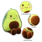 Drop Avocado Plush Pillow Drop Shipping 30cm Plush Stuffed Toys Cute Avocado Shaped Pillow Avocado