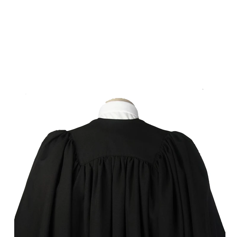 Long closed end sleeves for master's degree regalia Closed sleeve design of UK master graduation attire