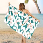 Beach Cover Beach 2021 Hot Sale Custom Digital Printing Beach Towel Cover Up Ladies Beach With Multi Colors