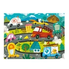 Toy TOI Glow-In-The-Dark Puzzle - Animal Traffic Paper Jigsaw Puzzle Educational Toy For Kids