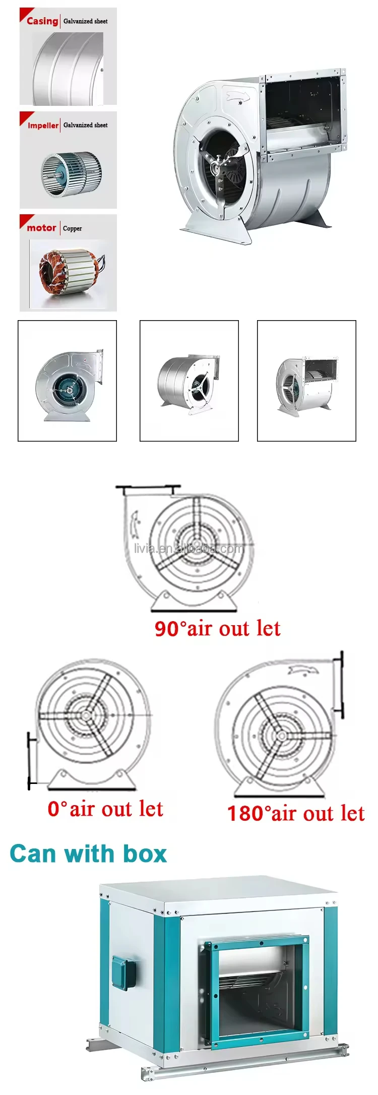 Centrifugal Fan, 230 V, AC - detail 12