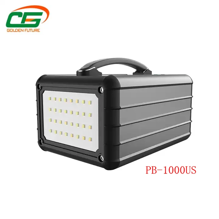 Portable Power Stations PB-1000US Large Capacioty LiFePO4 Battery 1000w Outdoor Camping with Solar Panel details