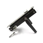 Door Lock Door Handle Lock Set Door Hardware Aluminum Alloy Lever Door Handle Lock Set In Lock Cylinder
