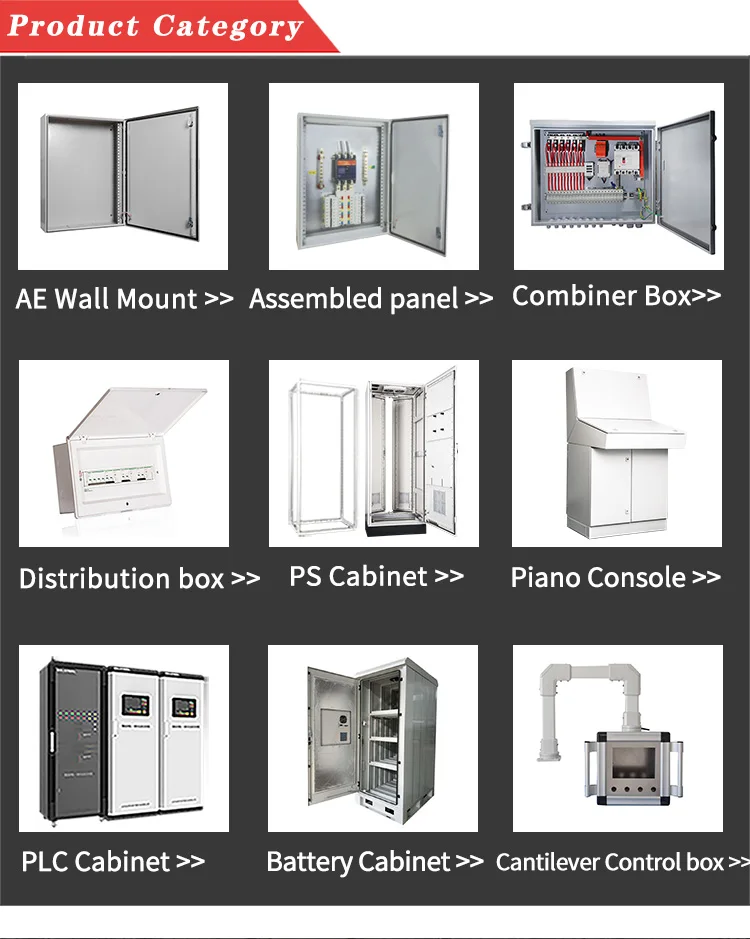 Ul Ce Waterproof Phase Distribution Box Electrical Control Panel