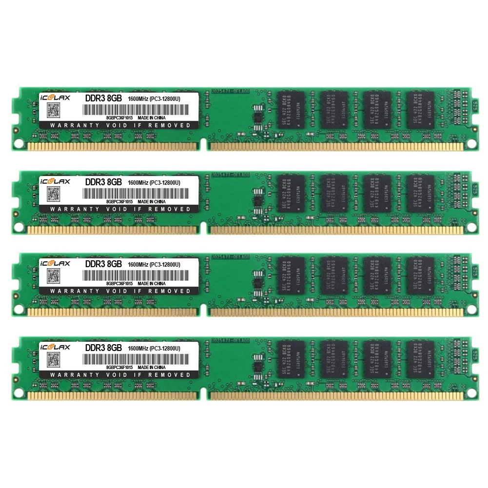 Icoolax Ram Oem Computer Ddr 3 2gb 4gb 8gb 1066mhz 1333mhz 1600mhz