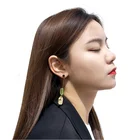 Earrings Beaded New Luxury Dubai Wedding African Beads Earrings Beaded Seed Bead Earrings