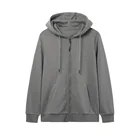 Men Blank Cotton Hoodie Hoodies Men Blank Custom Embroidery Logo Cotton French Terry Full Zip Up Hoodie Jumper Hoodies