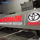 Laser Cut Metal Letras Outdoor Advertising Business 3D Logo Big Led Letter Custom Backlit Logo Signs