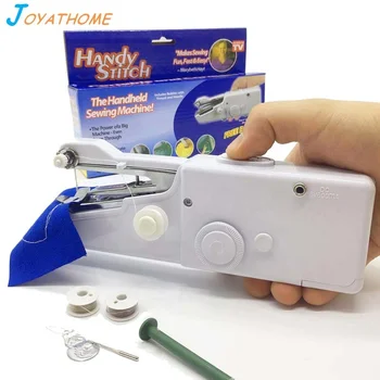 Mini Handheld Manual Shoes Sack Sewing Machine Portable for Home for Sale Locking Button Hole Hand Operated Stitch Sewing