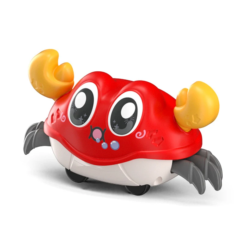 Non toxic crawling crab baby toy interactive walking for sale